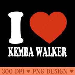 graphic i love kemba personalized name sports - high quality png