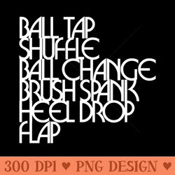 tap dancing steps ball tap shuffle tap dancer - png download website