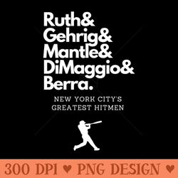 new yorks greatest hitmen - png download collection