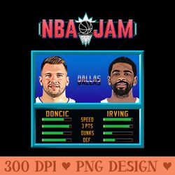 nba jam dallas basketball - png illustrations