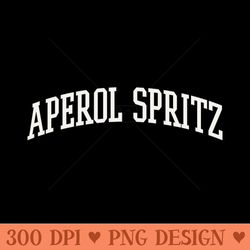 aperol spritz college type italian food aperol spritz lover - free png downloads