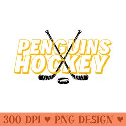 penguins hockey - png download website