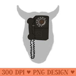 black phone - png downloadable art
