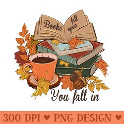 books fall open - download png graphics