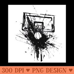 basketball hoop - instant png download