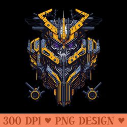 mecha skull s03 d11 - png download pack