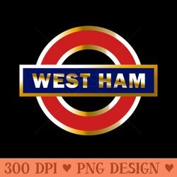 west ham london - digital png art