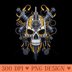 mecha skull s01 d60 - free png downloads