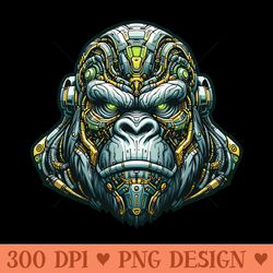 mecha apes s01 d93 - sublimation png