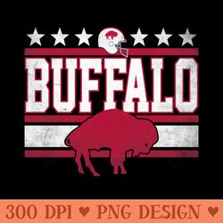 buffalo bills vintage - png download collection