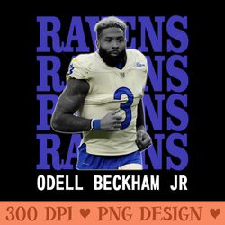 baltimore ravens odell beckham jr 3 - download png graphics