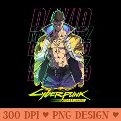 cyberpunk edgerunners david - png download store