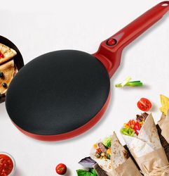 electric crepe maker breakfast pizza machine pancake baking pan