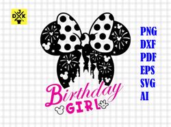 disneyland birthday girl svg,world t-shirt svg,birthday trip svg,mouse ears svg,magical castle svg,mouse birthday svg