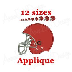 football helmet applique embroidery design. mini football helmet. football helmet embroidery design. machine embroidery