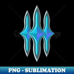 blue daggers - png transparent sublimation file