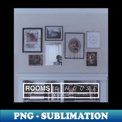 la band dispute rooms of the house album cover - png sublimation digital download