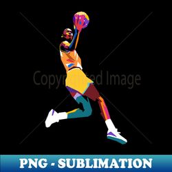 basketball pop art - unique sublimation png download