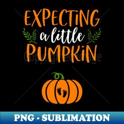 fall pregnancy announcement s couple halloween baby - modern sublimation png file