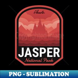 jasper national park alberta - artistic sublimation digital file