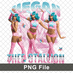 limited megan thee stallion png, 90s png, boa png, rapper png, jolyne cujoh png, megan boa cosplay png, pink boa png