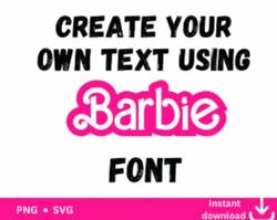 create any text using doll font | dolly princess custom text | get your name in barbie font | pink princess letters