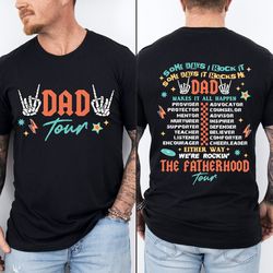 fatherhood tour png, father's day png, dad png, best dad ever png, dad life png, dad shirt design, father's day gift,