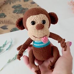 amigurimi monkey crochet pattern