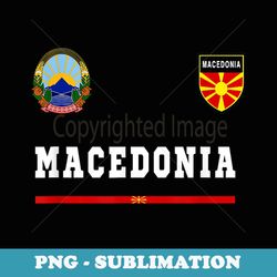 macedonia sportsoccer jersey flag football - sublimation digital download