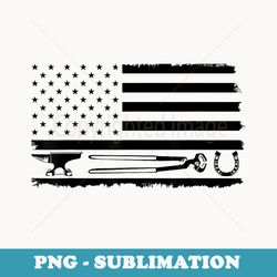 funny farrier cool farrier tools american flag - png sublimation digital download