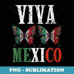 mexican independence day butterfly mexico girls - instant png sublimation download