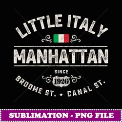 new york manhattan little italy - signature sublimation png file