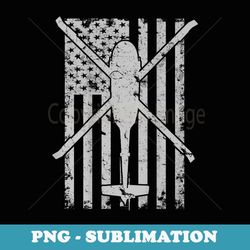 uh-60 black hawk military helicopter vintage flag back print - stylish sublimation digital download