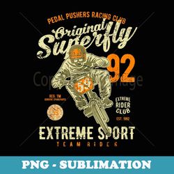 bmx pedal pushers bmx extreme sport racing vintage - elegant sublimation png download