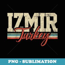 izmir turkey travel souvenir retro vintage - creative sublimation png download