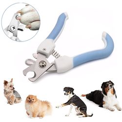 "professional pet nail clipper - stainless steel dog cat nail trimmer - labor-saving nail clipper - convenient dog groom