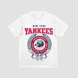unisex new york yankees shirt, new york shirt, mlb tee, baseball t-shirt, bella canvas 3001