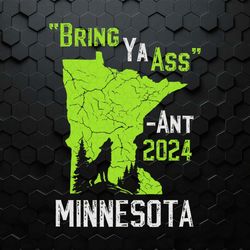 funny minnesota timberwolves anthony edwards bring ya ass svg