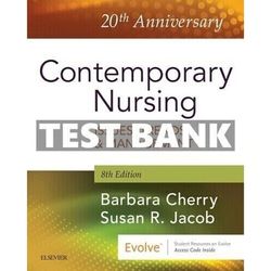 test bank contemporary nursing 8th edition cherry