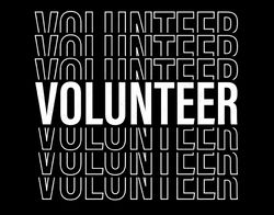 volunteer svg png, volunteer work svg, non profit volunteer appreciation gift idea digital download sublimation png & sv