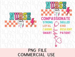 nurse tour rn life retro some days i rock it affirmations trendy graphics printable clipart sublimation instant download