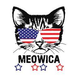 4th of july american flag cat meowica,cat american flag, meowica cat