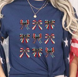 coquette american flag shirt, american girl shirt