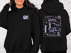 olivia rodrigo guts world tour hoodie, olivia rodrigo fans tee, olivia guts merch, guts tour 2024 shirt, concert shirt,