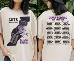 olivia rodrigo guts world tour sweatshirt, the guts tour 2024 shirt