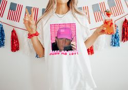 funny trump pink miss me yet shirt, republican shirt