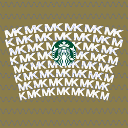 michael kors inspired wrap for starbucks cup svg, trending svg, mk starbucks cup, mk starbucks svg, starbucks wrap svg