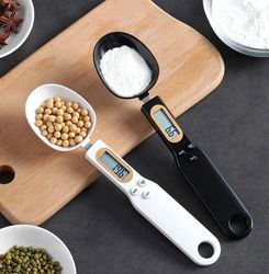 mini digital spoon scale (0.1g-500g) | kitchen food weight measure