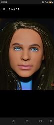 barbie ken ooak repaint. only head