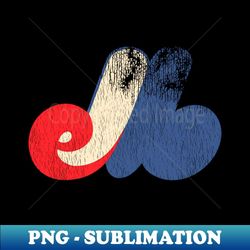 defunct montreal expos baseball - sublimation-ready png file